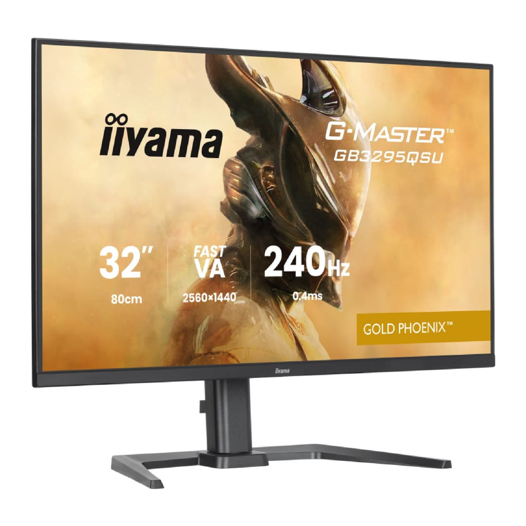 iiyama G-Master GB3295QSU 32" Fast VA Quad HD 240Hz 0.4ms Freesync Premium Height Adjustable Gaming Monitor - Image 2