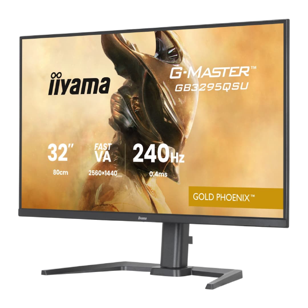 iiyama G-Master GB3295QSU 32" Fast VA Quad HD 240Hz 0.4ms Freesync Premium Height Adjustable Gaming Monitor - Image 3