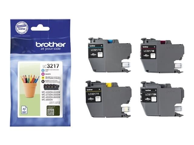 BROTHER LC3217VAL Cyan, Magenta, Yellow & Black Ink Cartridges - Multipack - Image 5