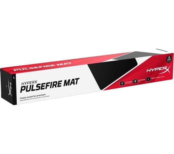 HyperX Pulsefire Mat Gaming Mouse Pad - Black - L - Image 4