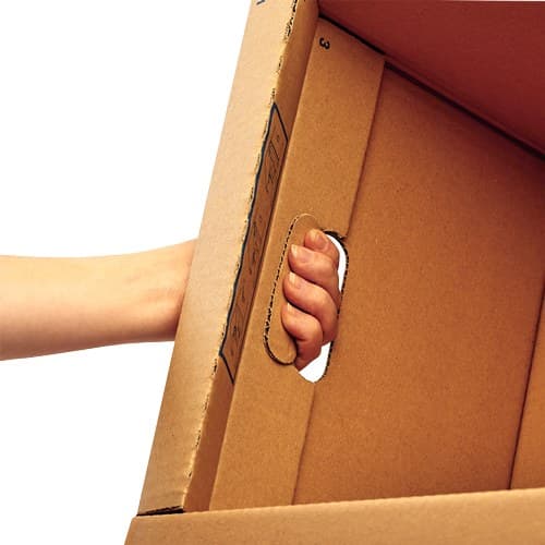 Fellowes 6203601 storage box Rectangular Cardboard Natural - Image 3