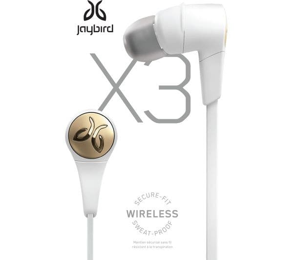 JAYBIRD X3 Sparta Wireless Bluetooth Headphones - White - Image 10