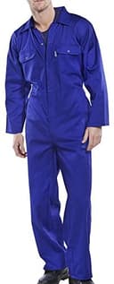 CLICK REGULAR BOILERSUIT ROYAL BLUE 36 thumbnail 1