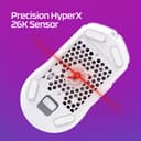 HyperX Pulsefire Haste 2 Wireless Gaming Mouse - White thumbnail 2