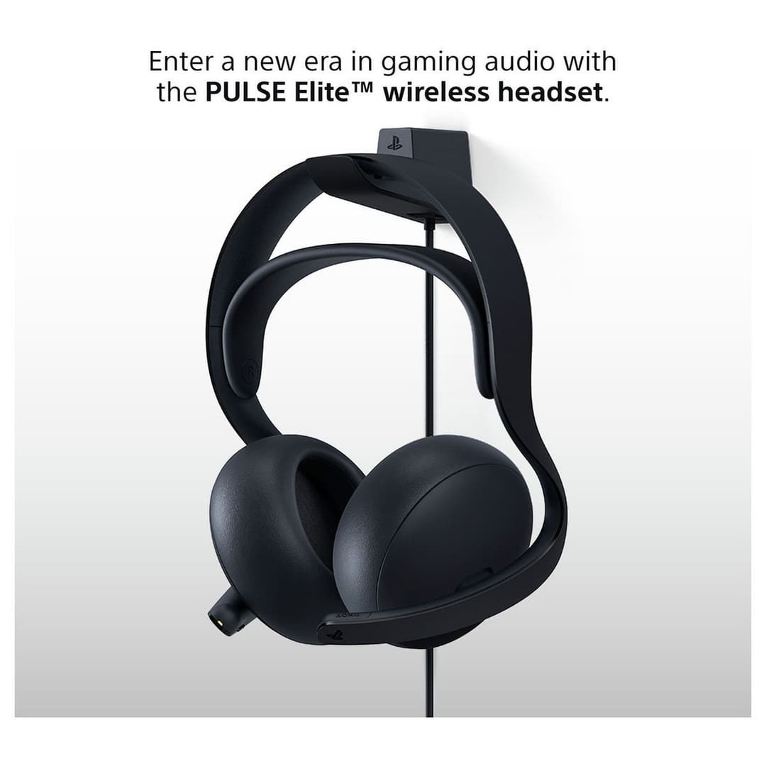 Sony PULSE Elite Wireless Headset - Midnight Black - Image 3
