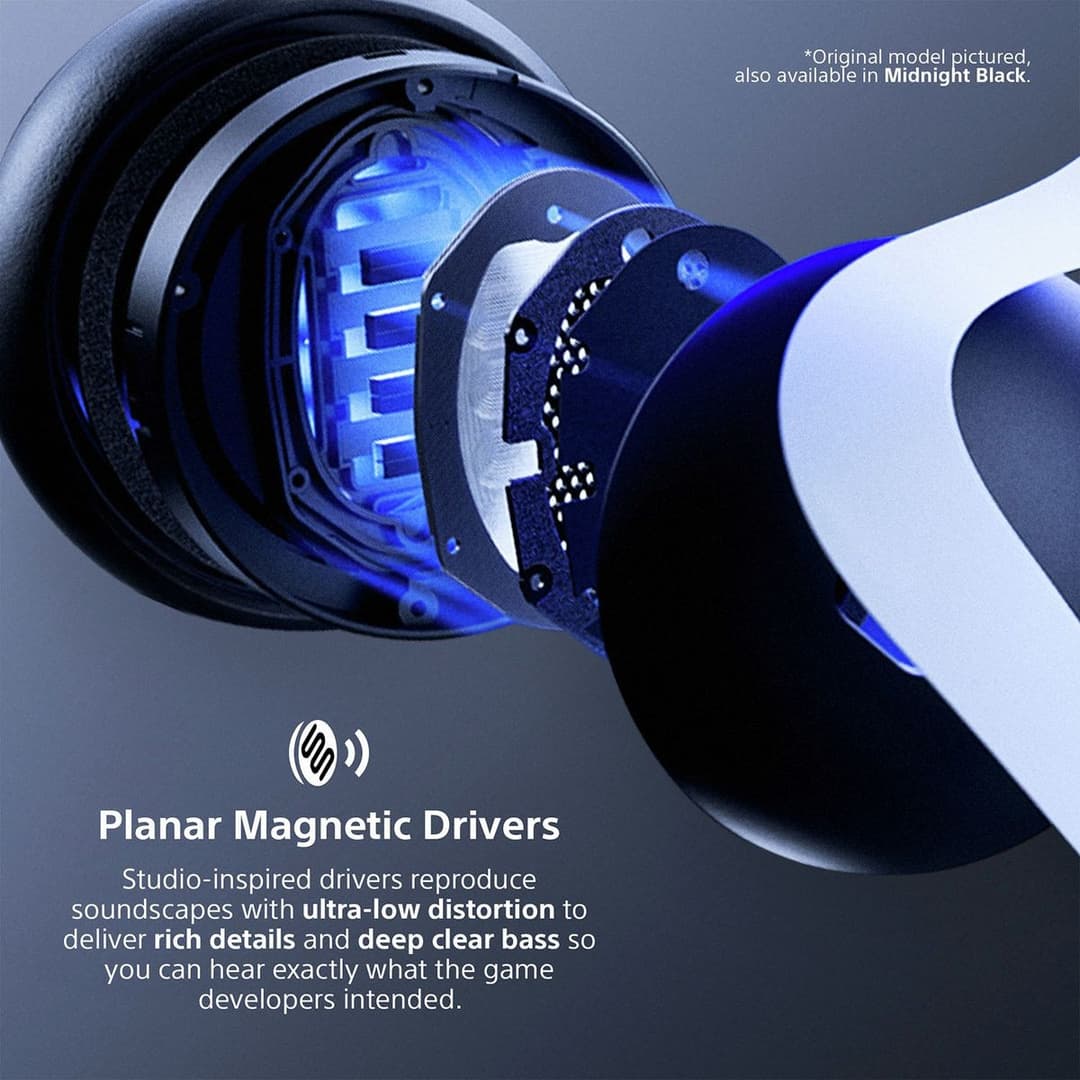 Sony PULSE Elite Wireless Headset - Midnight Black - Image 4