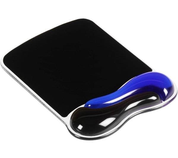Kensington Duo Gel Mouse Mat - Blue & Black - Image 1