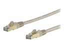 StarTech CAT6A Shielded Snagless Ethernet Patch Cable, 10GbE, 100W PoE, 5m - Grey (6ASPAT5MGR) thumbnail 3