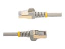 StarTech CAT6A Shielded Snagless Ethernet Patch Cable, 10GbE, 100W PoE, 5m - Grey (6ASPAT5MGR) thumbnail 4