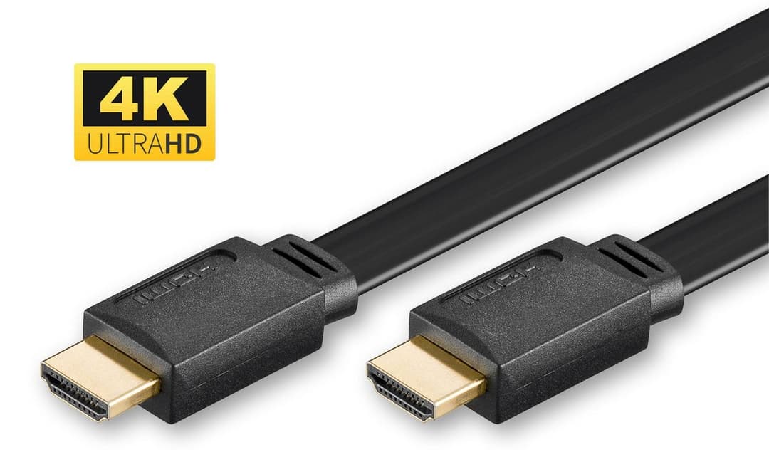 HDMI High Speed flat cable, 2m - Image 1
