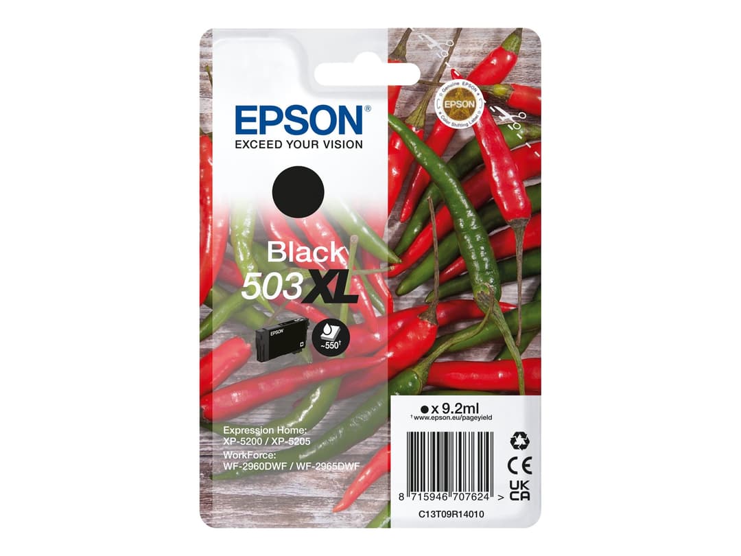 Epson 503XL Singlepack - XL - black - original - ink cartridge - Image 1