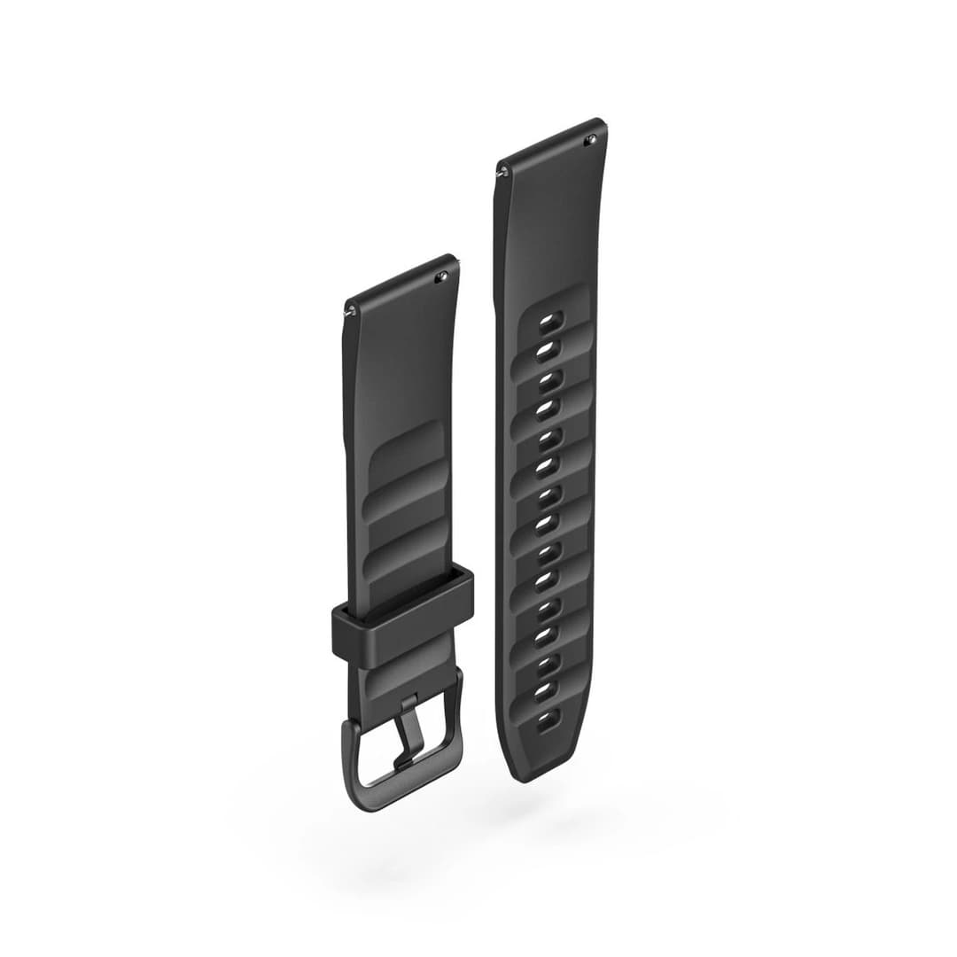 Hama NFC Payment Watch Strap, Silicone, 22 mm - Black - Image 3