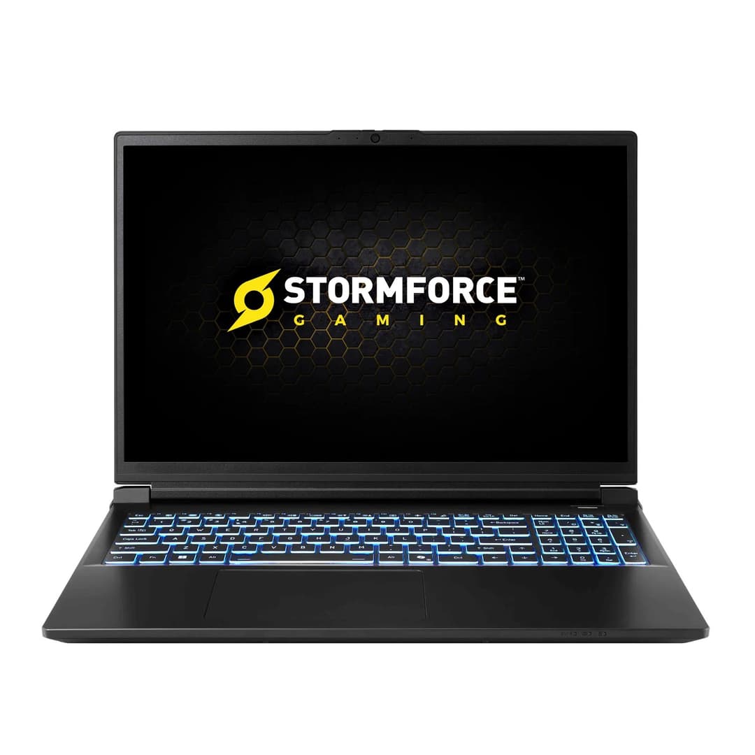 Stormforce ExoBook 16 Gaming Laptop Intel Core i9-14900HX 16GB RAM 1TB - Black - Image 1