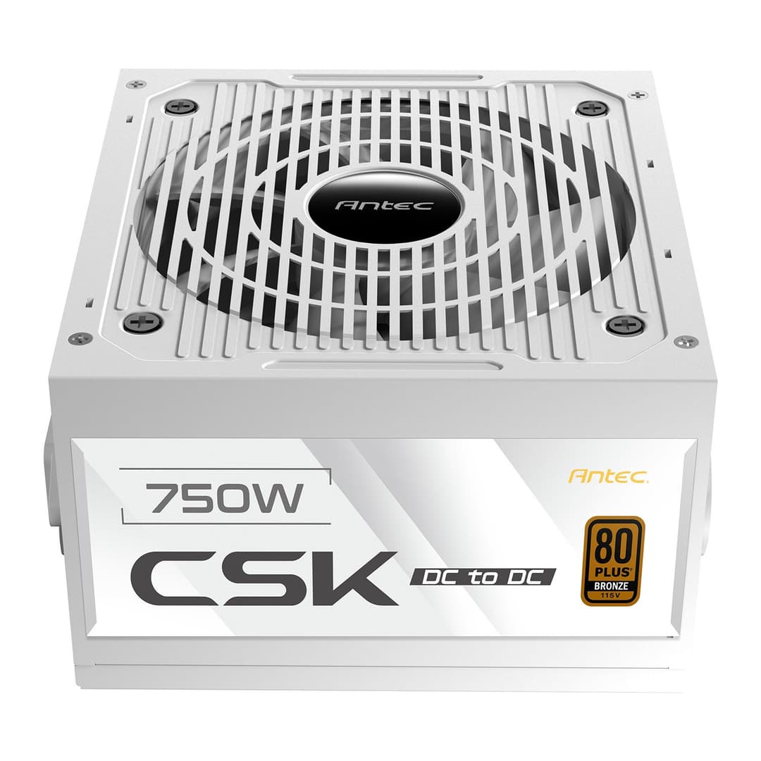 Antec CSK DC 750W ATX 750W 80Plus Bronze PSU Power Supply -White - Image 2
