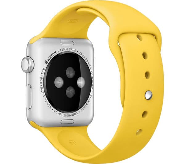 APPLE Watch 42 mm Sports Band - Yellow - Image 2