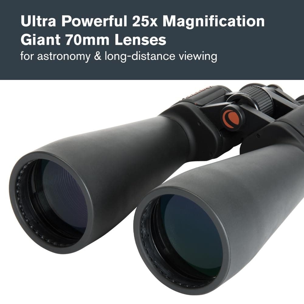 Celestron SkyMaster 25x70 Binoculars - Black - Image 3