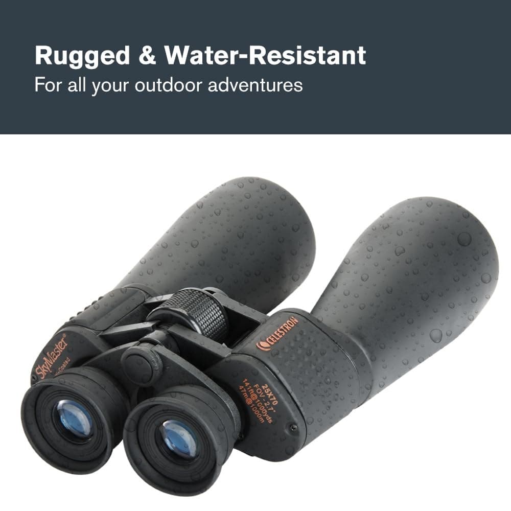 Celestron SkyMaster 25x70 Binoculars - Black - Image 5