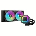 DeepCool LE240 V2 282 mm All-in-One Liquid CPU Cooler - Black thumbnail 1