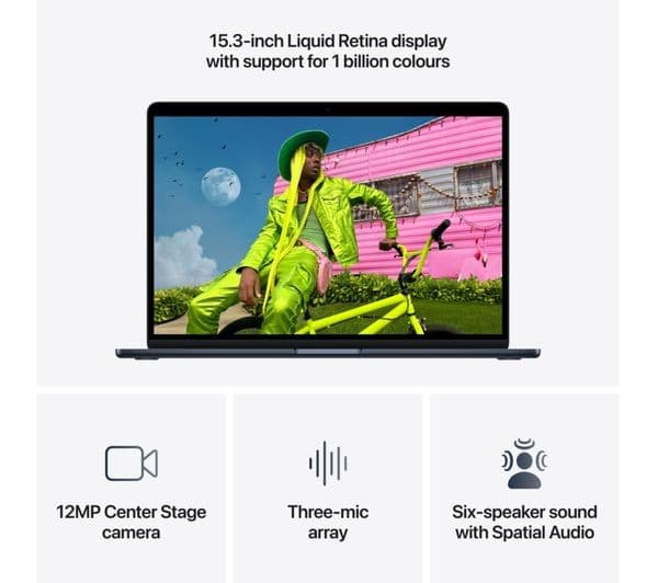 Apple MacBook Air 15" M5 16GB 512GB Midnight - Image 5