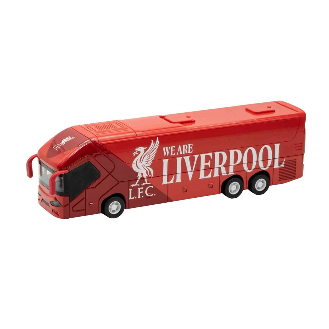 Liverpool Bus Model Football Team Coach Toy - Image 2