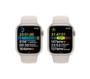 APPLE Watch Series 8 Starlight with Starlight Sports Band, 41 mm thumbnail 7