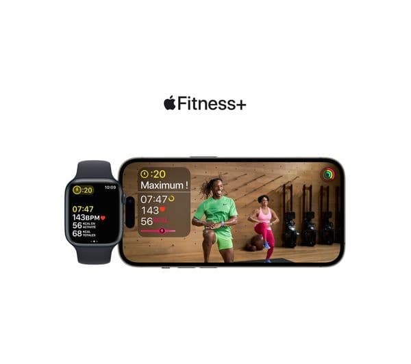 APPLE Watch Series 8 Starlight with Starlight Sports Band, 41 mm - Image 10