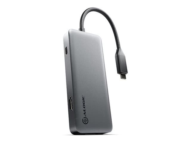 Alogic Spark Docking Station USB4 Space Grey - Image 1