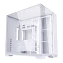 Lian Li O11 Vision Compact Tempered Glass Mid Tower Gaming PC Case - White thumbnail 2