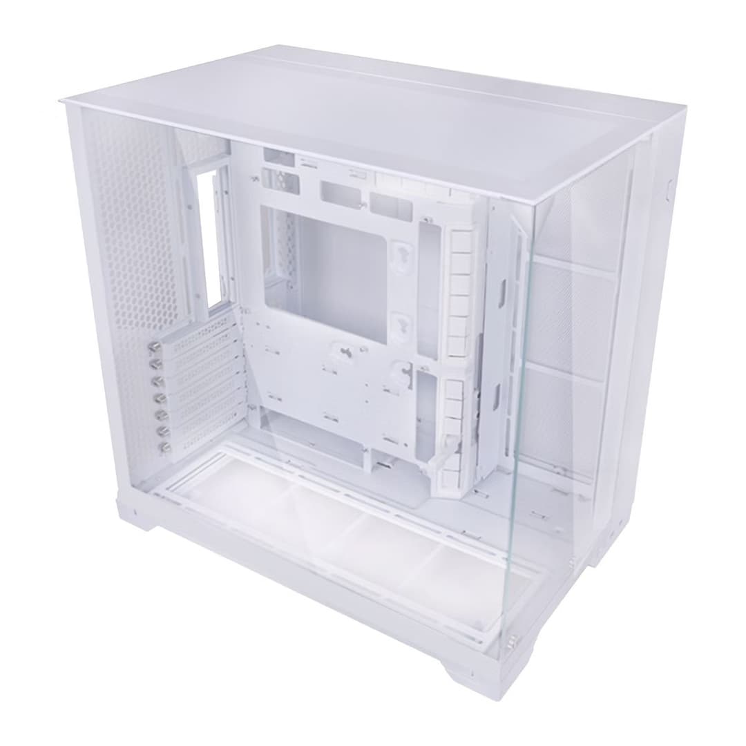 Lian Li O11 Vision Compact Tempered Glass Mid Tower Gaming PC Case - White - Image 4
