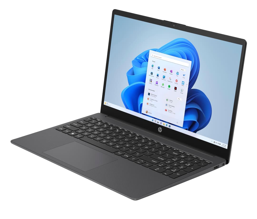 HP 15-fc0078na 15.6" AMD Athlon Silver 7120U 8GB RAM 128GB SSD Laptop - Black - Image 2
