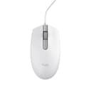 Trust TM-101W Wired Optical Mouse - Ambidextrous, USB Type-A, 1200 DPI, White thumbnail 2