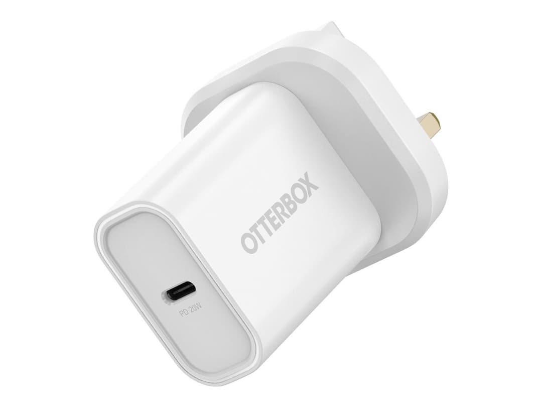 OtterBox USB-C Power Adapter 20W White - Image 1