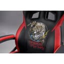 Subsonic Iron Maiden Gaming Chair - Black and Red thumbnail 5