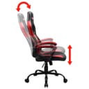 Subsonic Iron Maiden Gaming Chair - Black and Red thumbnail 8