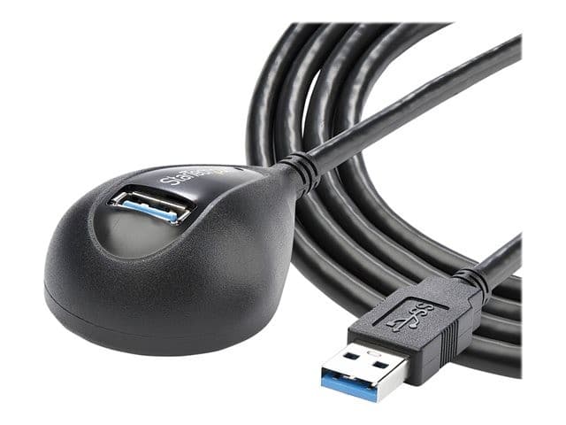 StarTech USB3SEXT5DKB USB 3.0 Extension Cable Black - Image 2