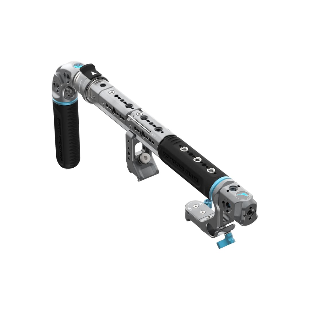 KONDOR BLUE | Poignée Hollywood (kit complet) | Prise en main ergonomique, montage rapide/sécurisé, capacités de pivotement et positions de prise en main personnalisées pour toute configuration - Image 1