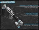 KONDOR BLUE | Poignée Hollywood (kit complet) | Prise en main ergonomique, montage rapide/sécurisé, capacités de pivotement et positions de prise en main personnalisées pour toute configuration thumbnail 4