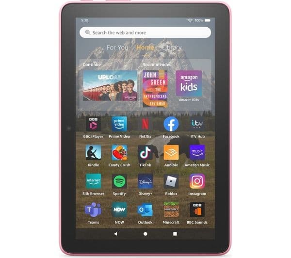 AMAZON Fire HD 8 Tablet (2022) - 32 GB, Pink - Image 1