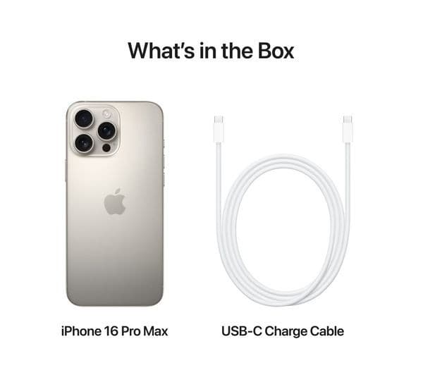 Apple iPhone 16 Pro Max - 256 GB, Natural Titanium - Image 9