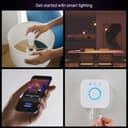 Philips Hue Bridge + Essential E27 Smart Bulbs, 4 Pack Smart Lighting Starter Kit - White thumbnail 2