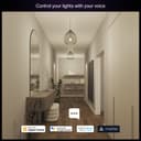 Philips Hue Bridge + Essential E27 Smart Bulbs, 4 Pack Smart Lighting Starter Kit - White thumbnail 5