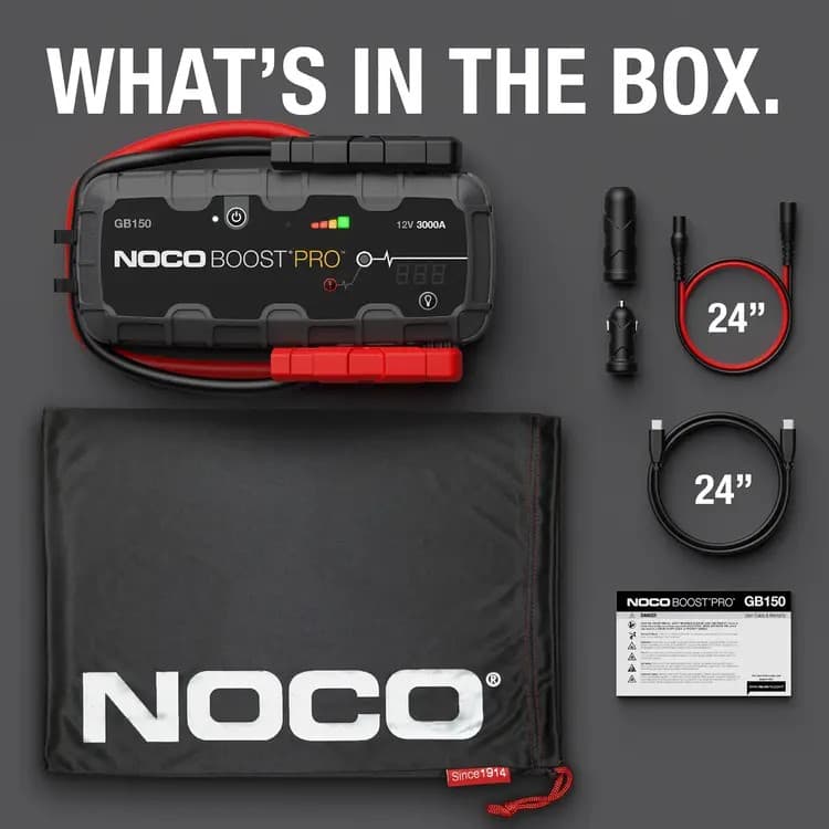 NOCO Boost GB150 3000A 12V Jump Starter & Power Bank - Image 2