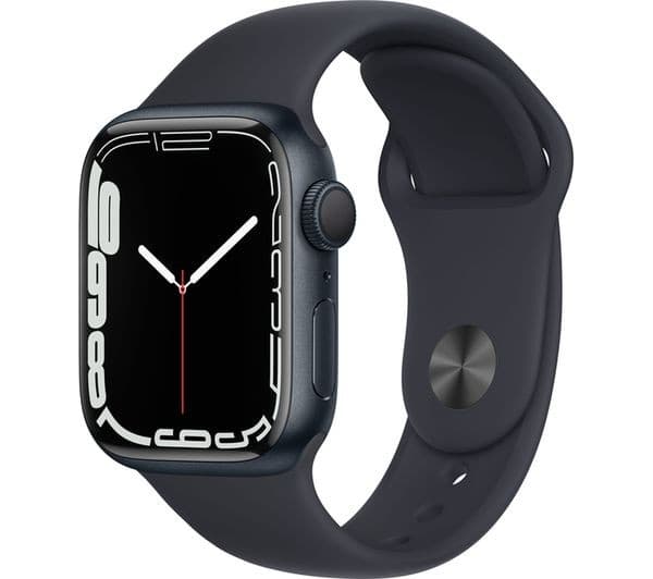 APPLE Watch Series 7 Midnight Aluminium 41mm with Midnight Sports Band - Image 1