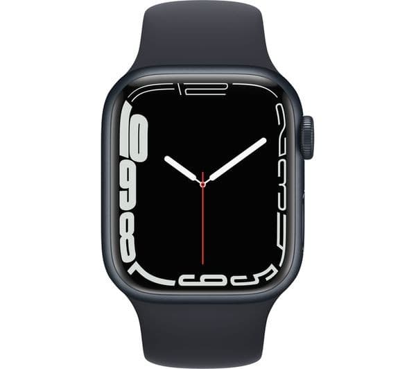 APPLE Watch Series 7 Midnight Aluminium 41mm with Midnight Sports Band - Image 2