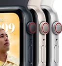 Apple Watch SE 2nd Gen Smartwatch 44mm Silver Aluminium White Sport Band S/M thumbnail 5