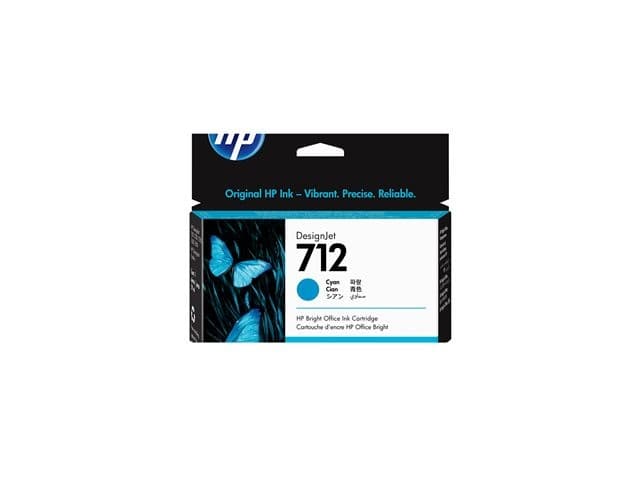 HP 712 29-ml DesignJet Ink Cartridge - Cyan - Image 2