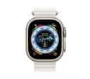 Apple Watch Ultra GPS + Cellular 49mm Titanium Case with White Ocean Band thumbnail 2