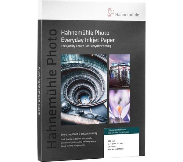 HAHNEMUEHLE Photopia 2023 A4 Satin Surface Photo Paper - 25 Sheets - Image 1