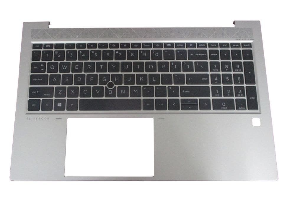 Top Cover W/Keyboard CP BL FR - Image 1
