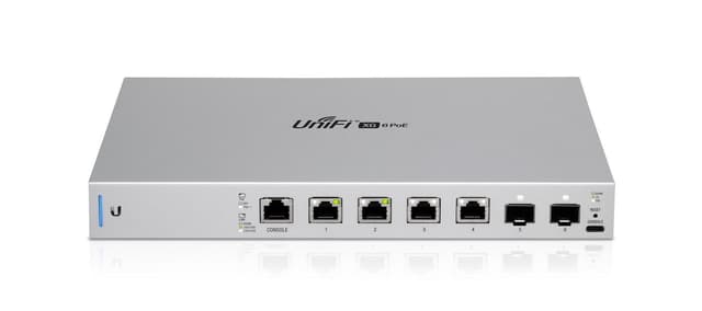 Ubiquiti UniFi Switch XG 6 PoE (US-XG-6POE) 10G 6-Port Layer 3 Managed ...